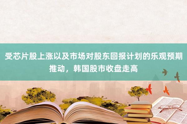 受芯片股上涨以及市场对股东回报计划的乐观预期推动，韩国股市收盘走高