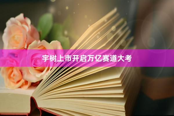 宇树上市开启万亿赛道大考