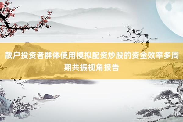 散户投资者群体使用模拟配资炒股的资金效率多周期共振视角报告